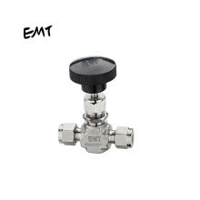 Shanghai EMT best-selling ss316 integral-bonnet gas Needle Valves